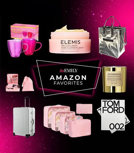 Picture of Emily wearing black shirt with hand on elbow